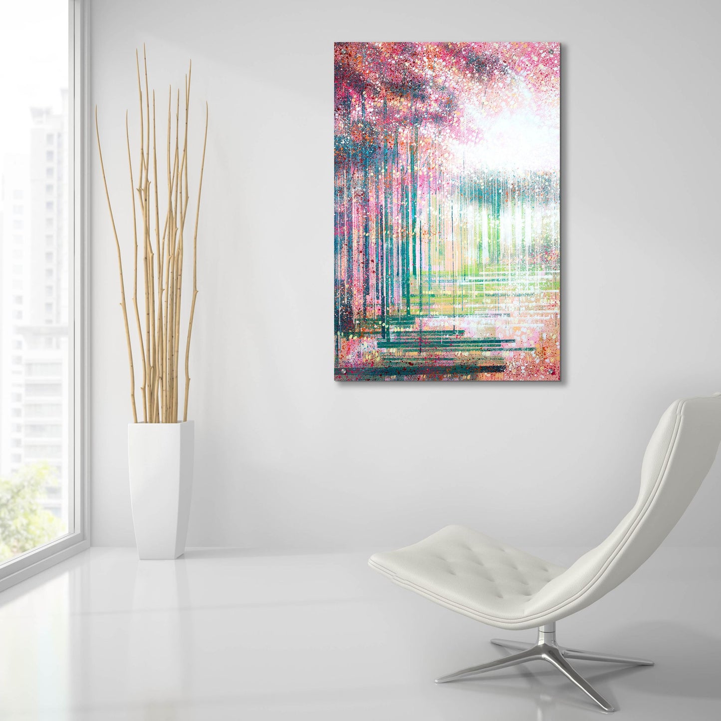 Epic Art 'Spring Blossom' by Marc Todd, Acrylic Glass Wall Art,24x36