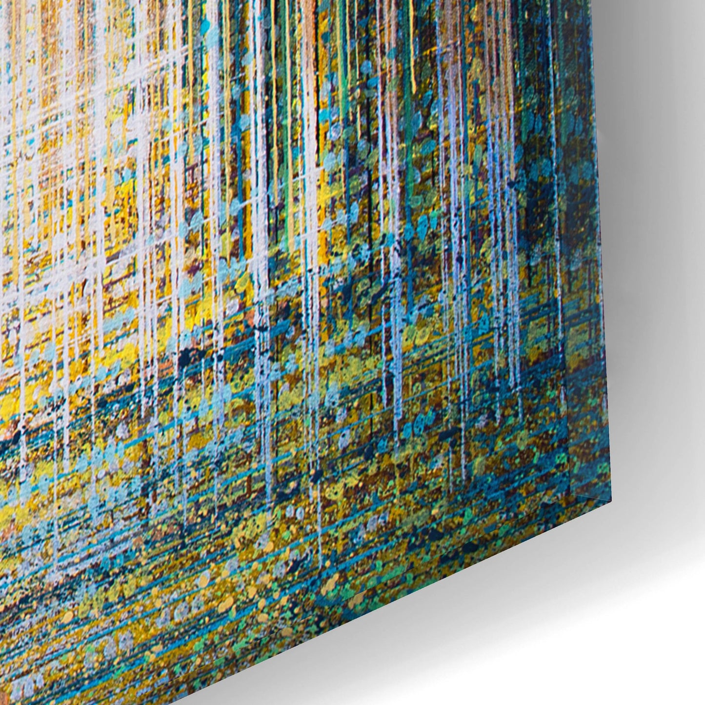 Epic Art 'Light Dancing Through The Forest' by Marc Todd, Acrylic Glass Wall Art,16x12