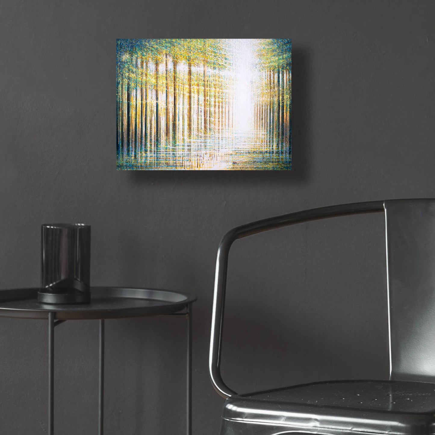 Epic Art 'Light Dancing Through The Forest' by Marc Todd, Acrylic Glass Wall Art,16x12