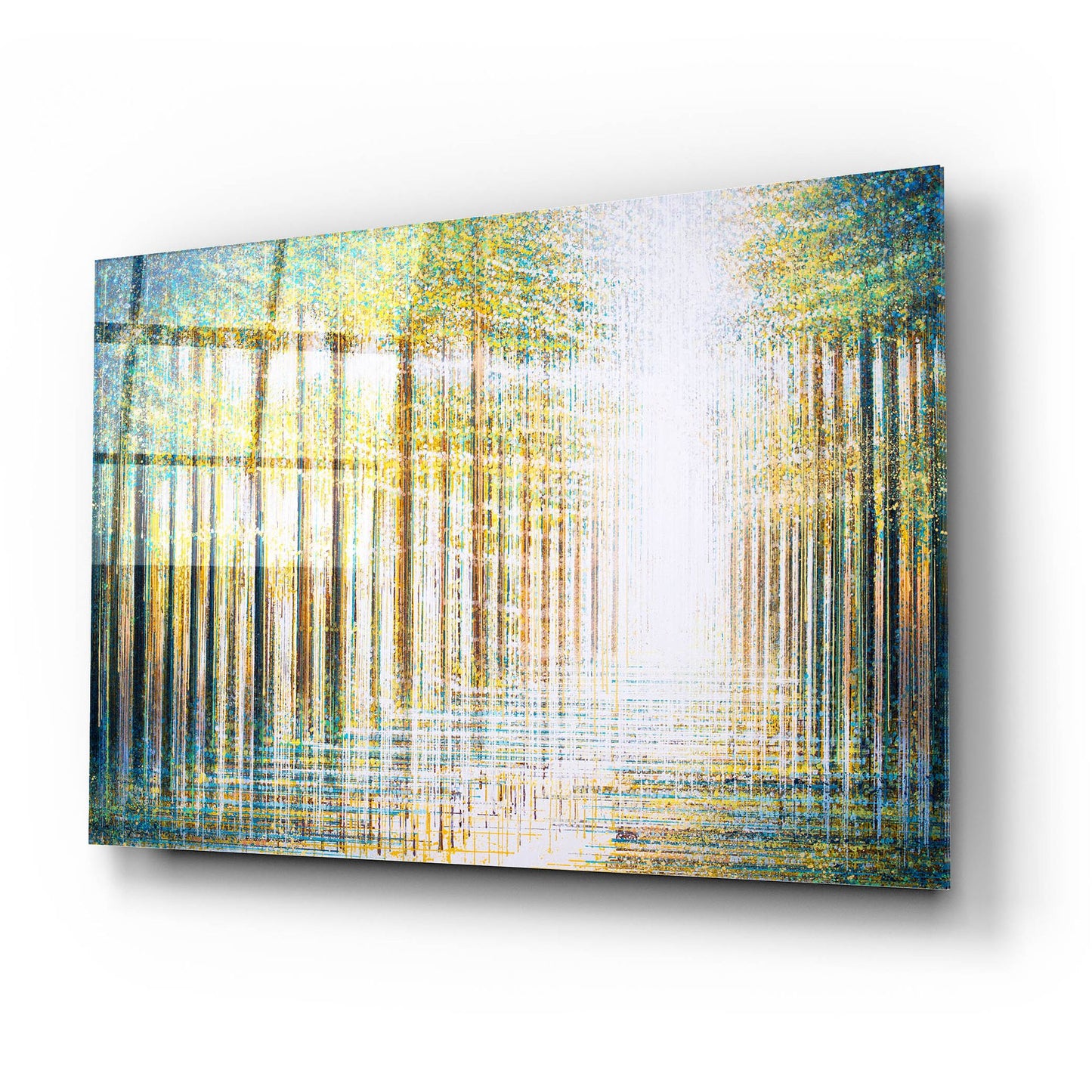 Epic Art 'Light Dancing Through The Forest' by Marc Todd, Acrylic Glass Wall Art,24x16