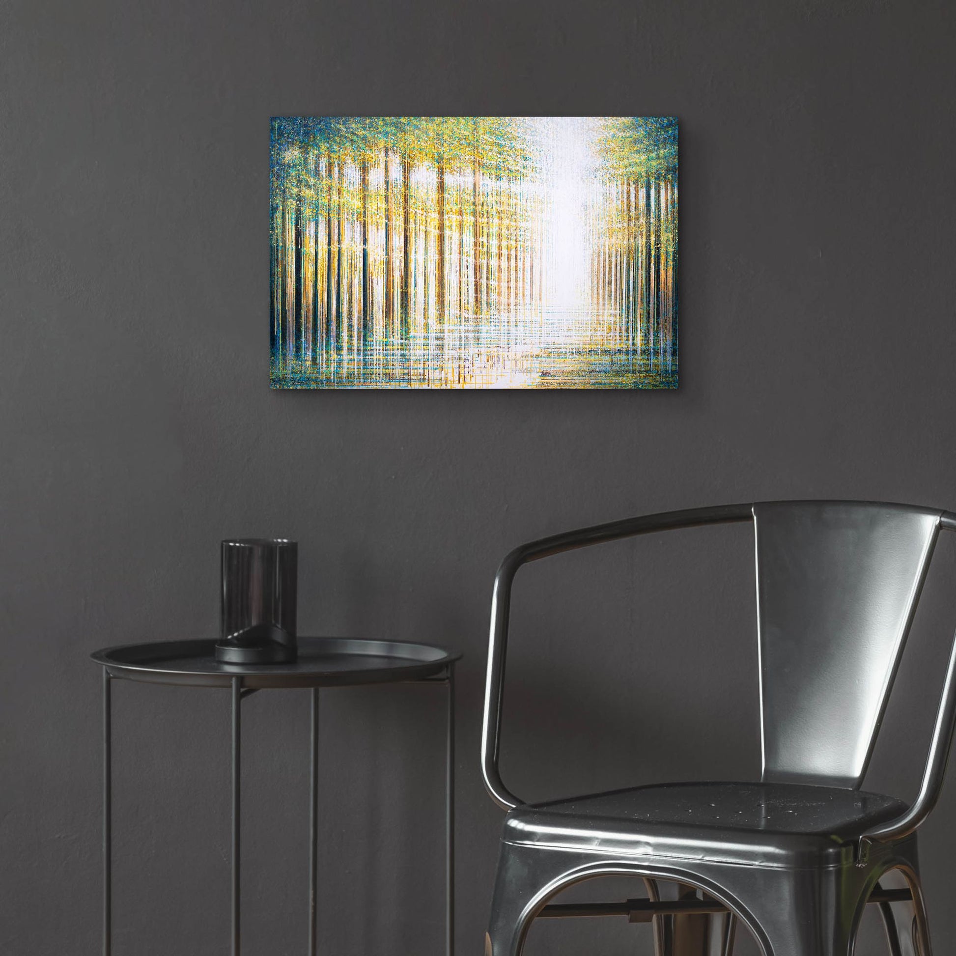 Epic Art 'Light Dancing Through The Forest' by Marc Todd, Acrylic Glass Wall Art,24x16