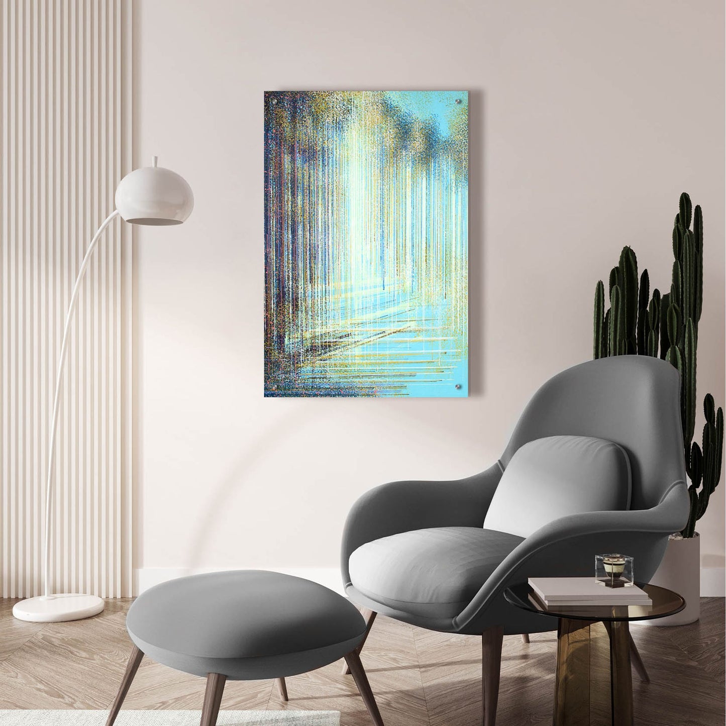 Epic Art 'Bright Woodland Light' by Marc Todd, Acrylic Glass Wall Art,24x36