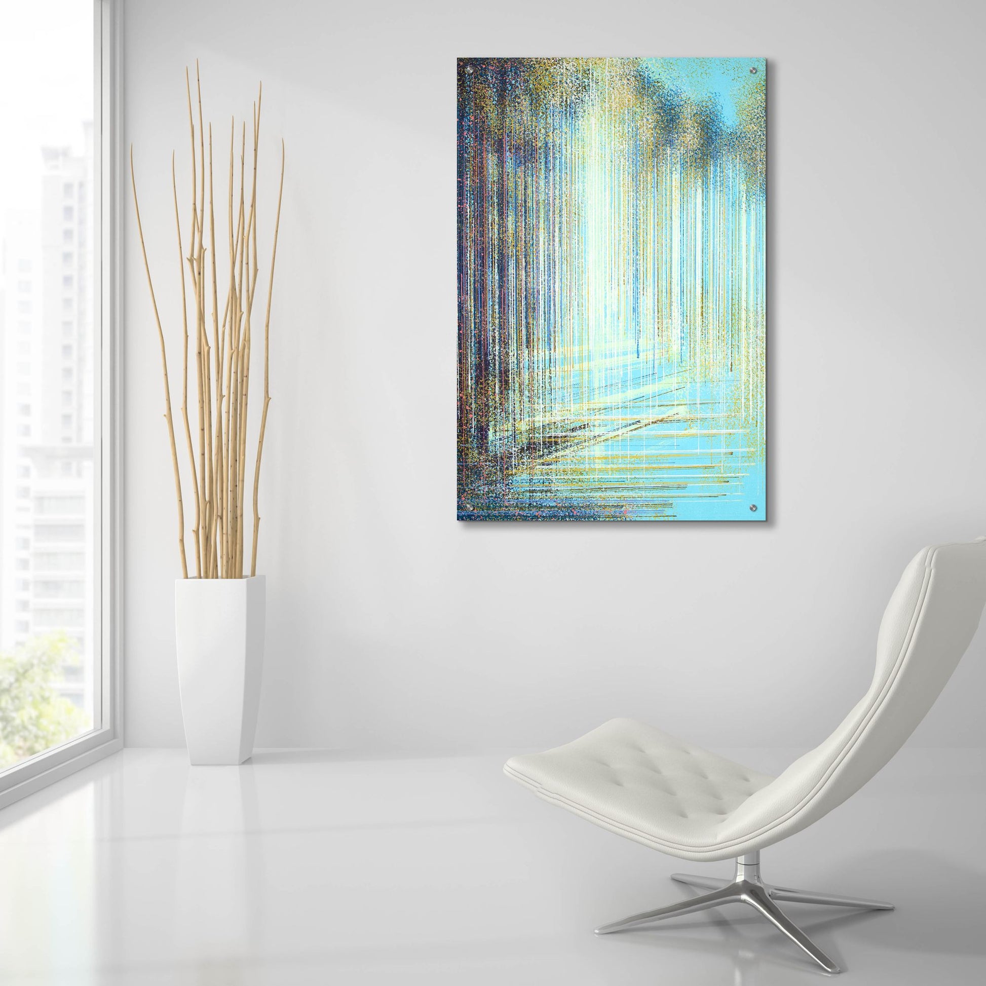 Epic Art 'Bright Woodland Light' by Marc Todd, Acrylic Glass Wall Art,24x36