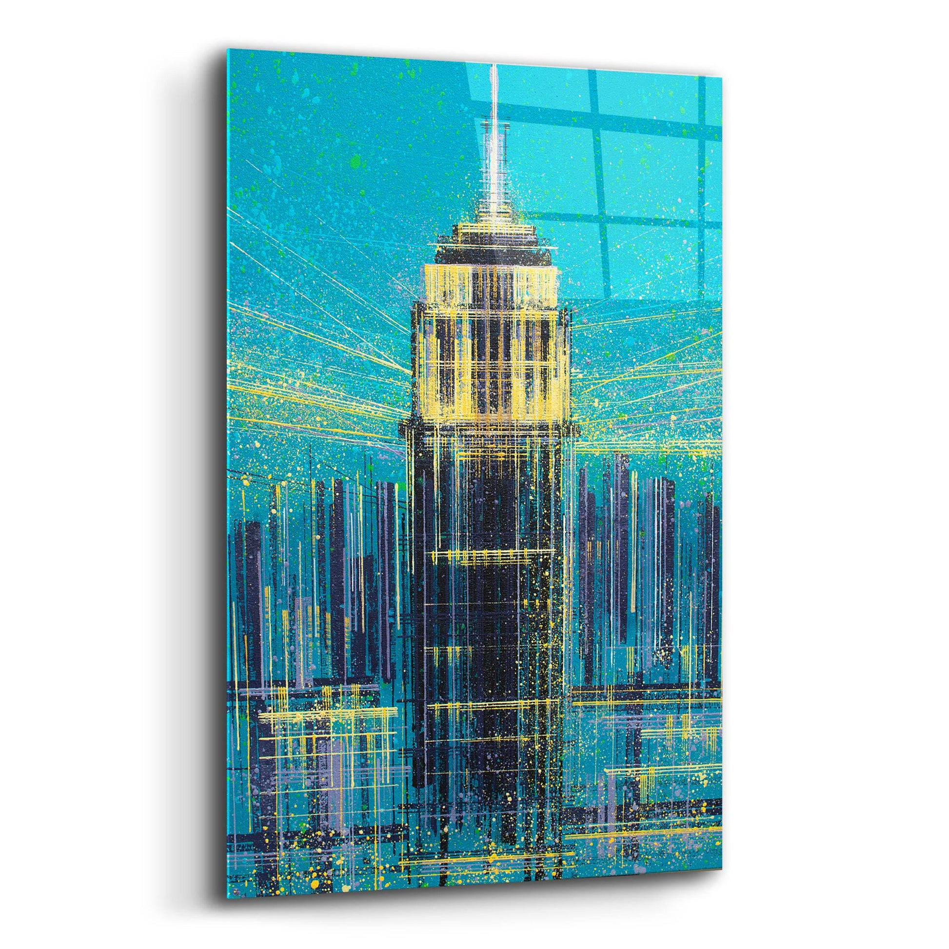 Epic Art 'The Empire State Building' by Marc Todd, Acrylic Glass Wall Art,12x16