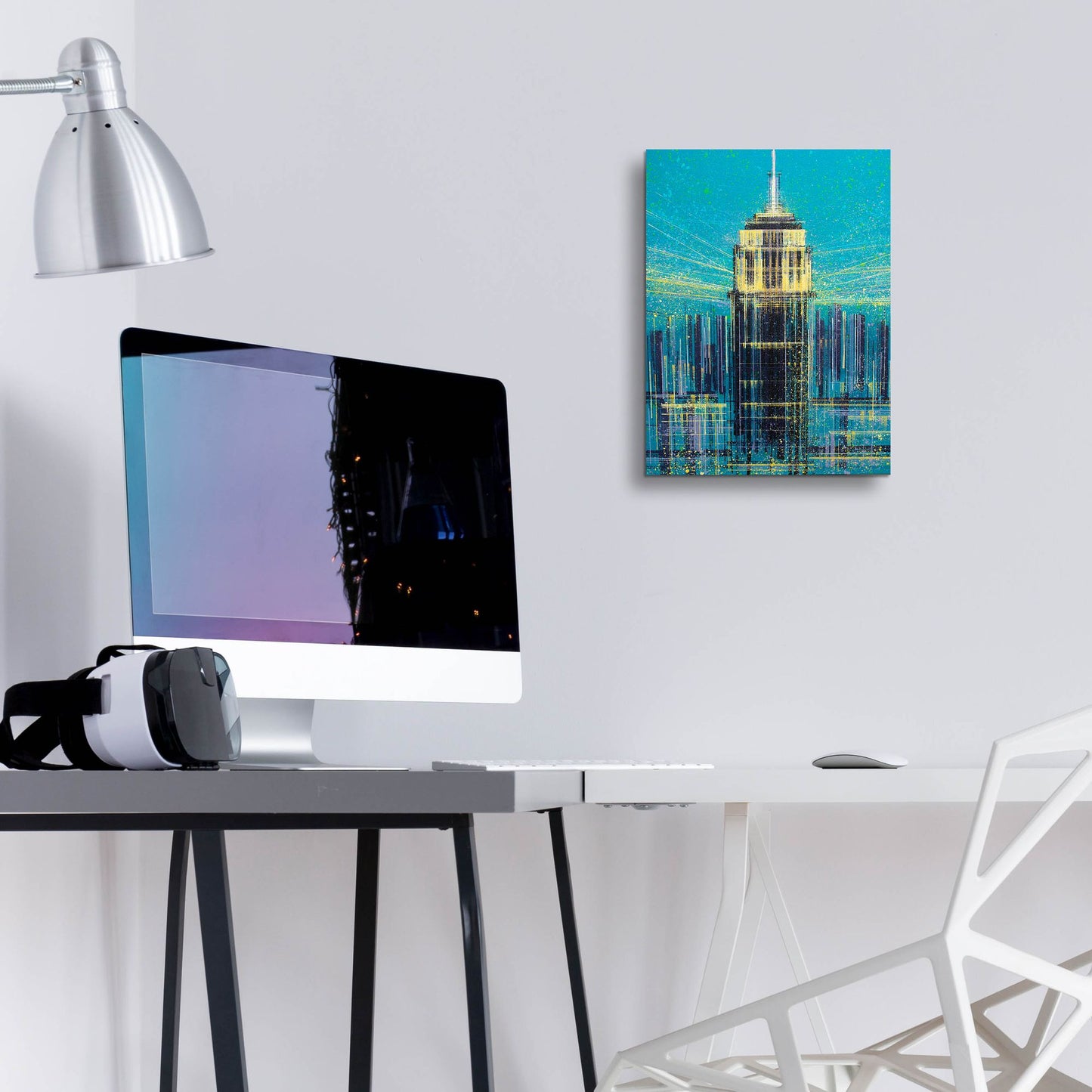 Epic Art 'The Empire State Building' by Marc Todd, Acrylic Glass Wall Art,12x16