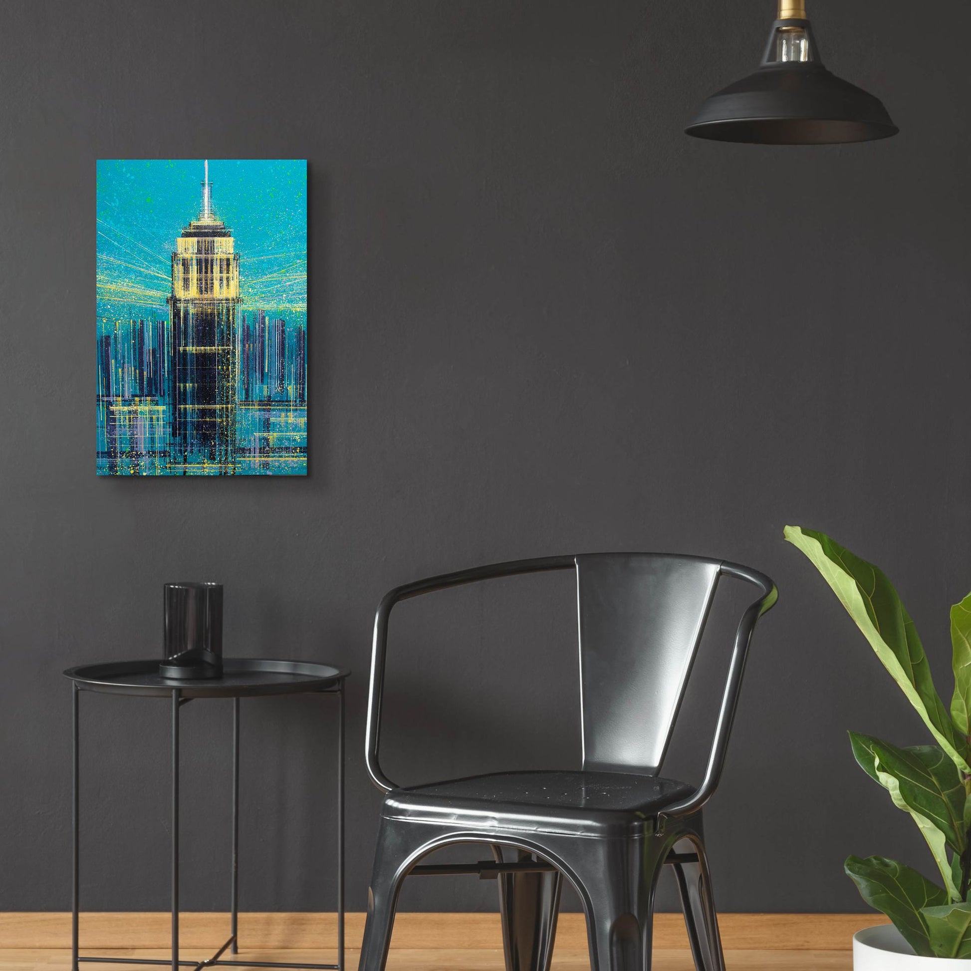 Epic Art 'The Empire State Building' by Marc Todd, Acrylic Glass Wall Art,16x24