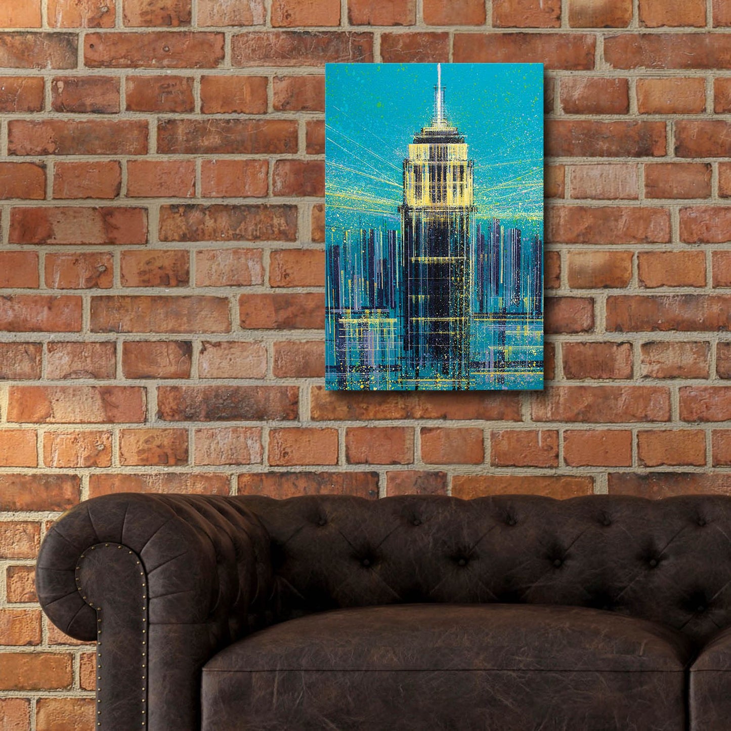 Epic Art 'The Empire State Building' by Marc Todd, Acrylic Glass Wall Art,16x24