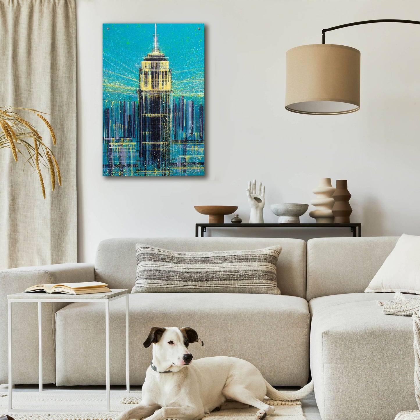 Epic Art 'The Empire State Building' by Marc Todd, Acrylic Glass Wall Art,24x36