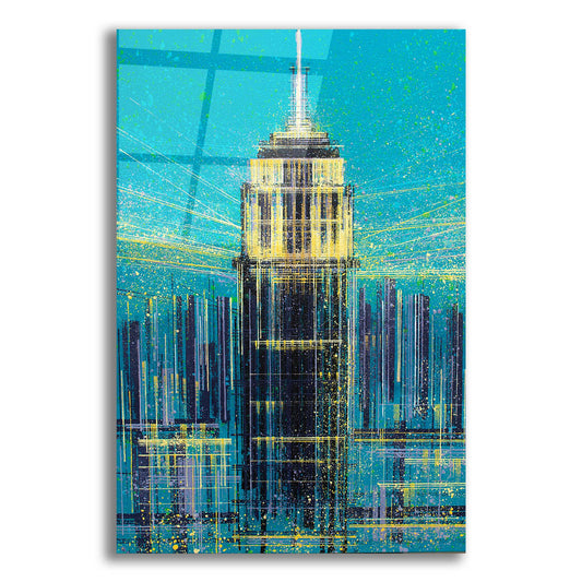 Epic Art 'The Empire State Building' by Marc Todd, Acrylic Glass Wall Art