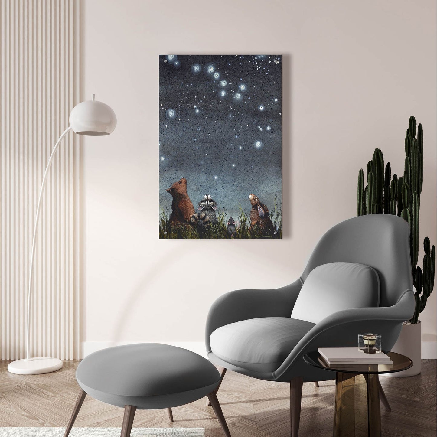 Epic Art 'Constellations' by Maggie Vandewalle, Acrylic Glass Wall Art,24x36