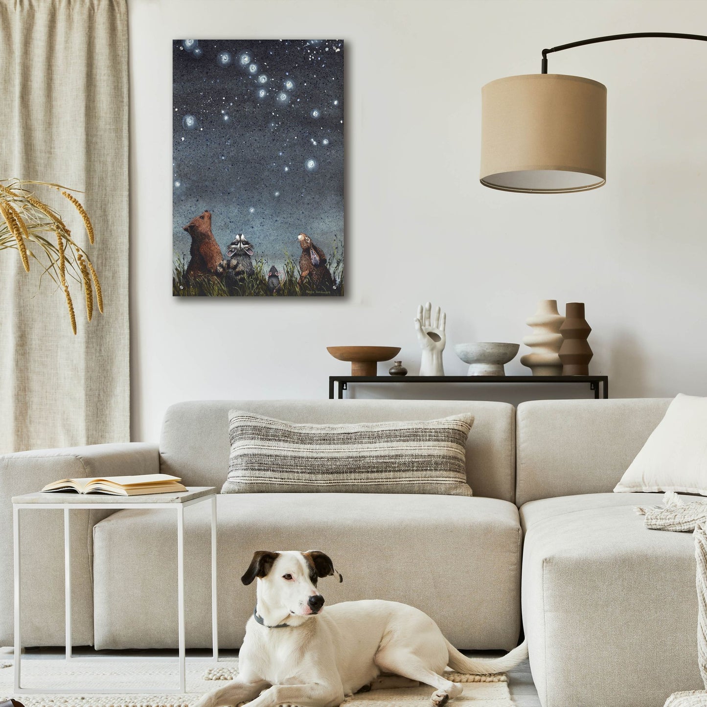 Epic Art 'Constellations' by Maggie Vandewalle, Acrylic Glass Wall Art,24x36