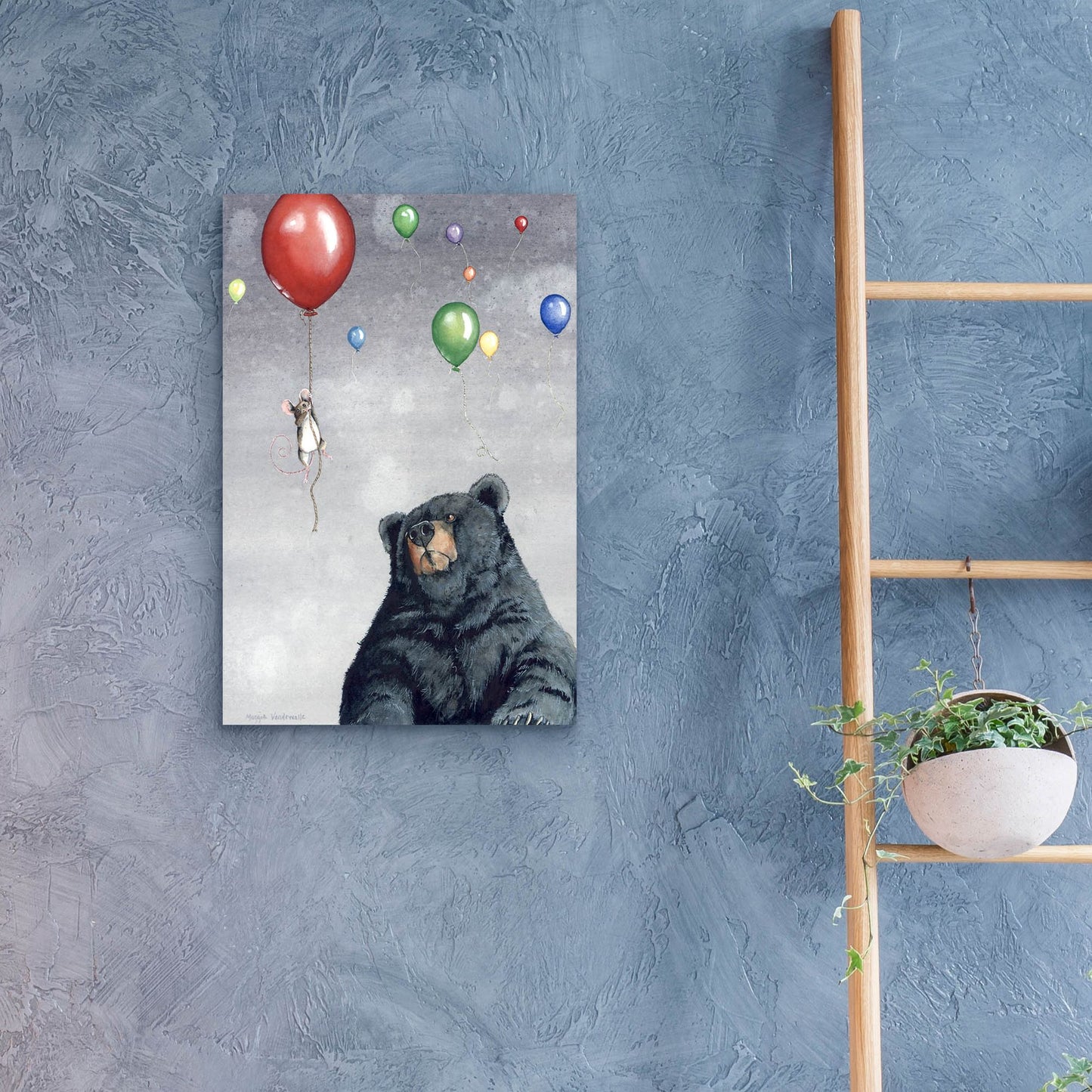 Epic Art 'Gadabout' by Maggie Vandewalle, Acrylic Glass Wall Art,16x24