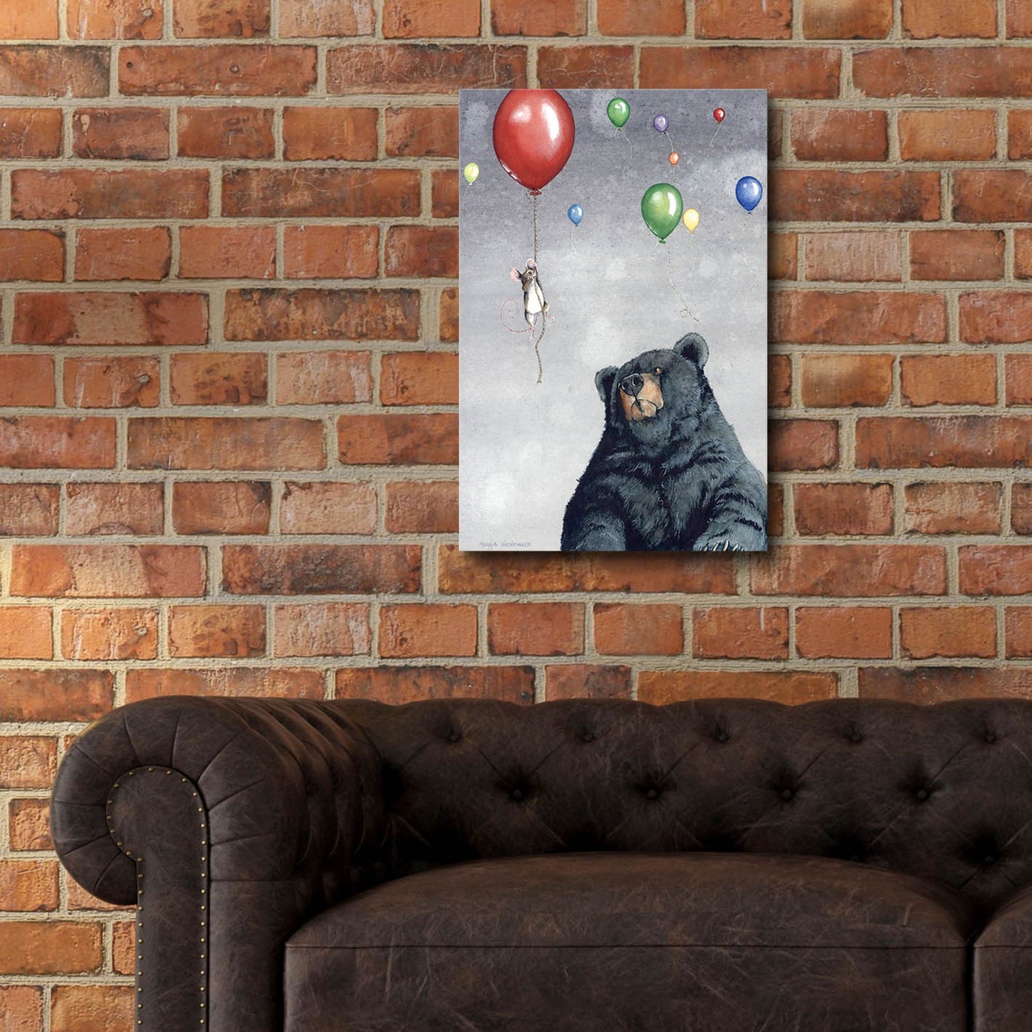 Epic Art 'Gadabout' by Maggie Vandewalle, Acrylic Glass Wall Art,16x24