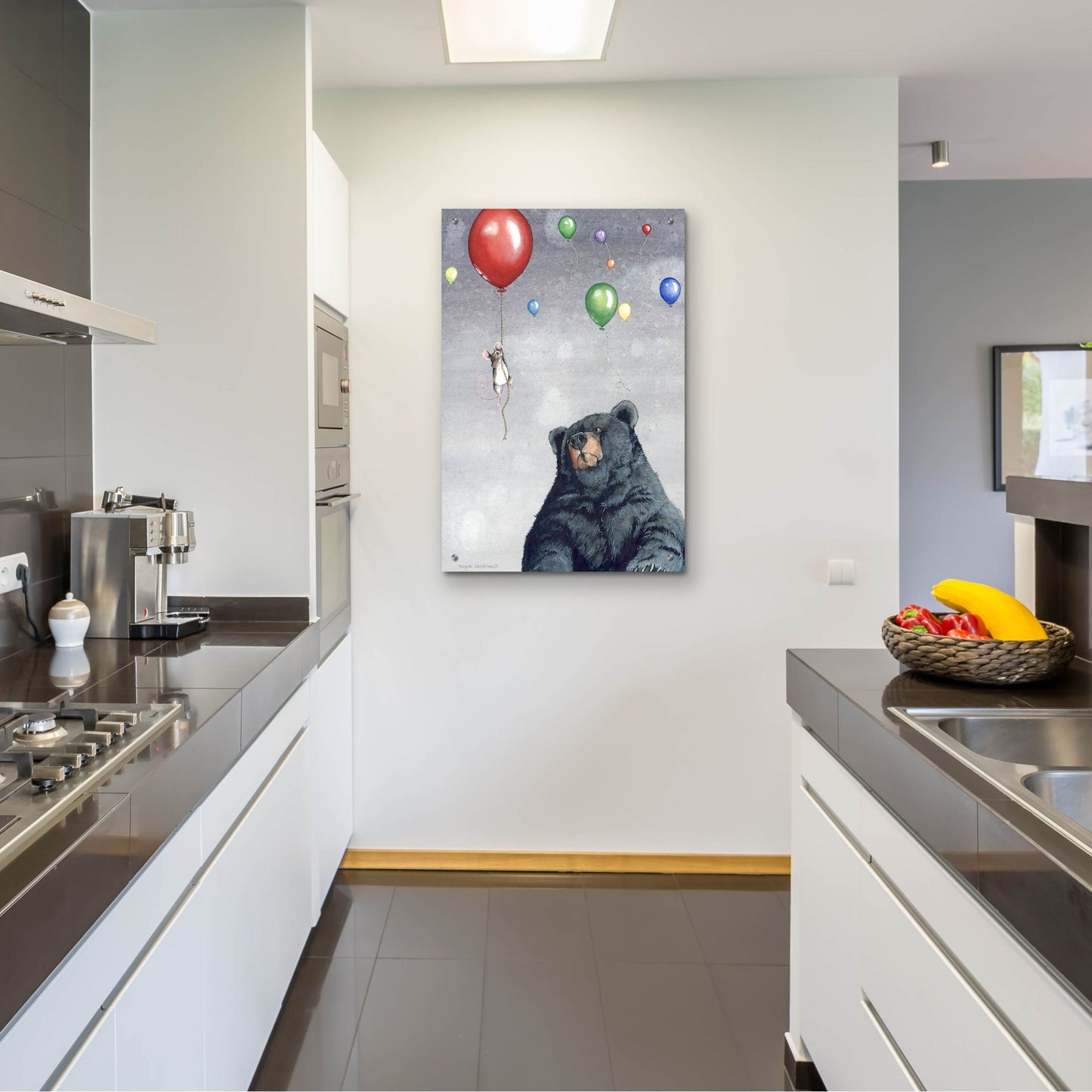 Epic Art 'Gadabout' by Maggie Vandewalle, Acrylic Glass Wall Art,24x36
