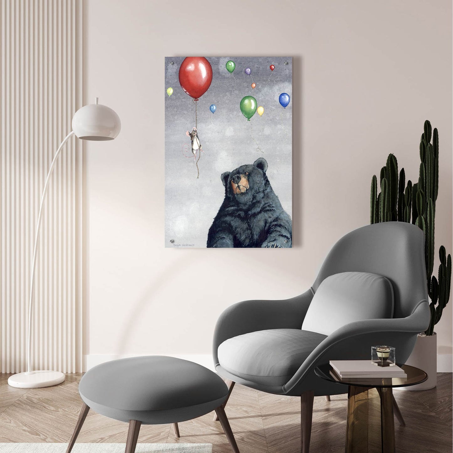 Epic Art 'Gadabout' by Maggie Vandewalle, Acrylic Glass Wall Art,24x36
