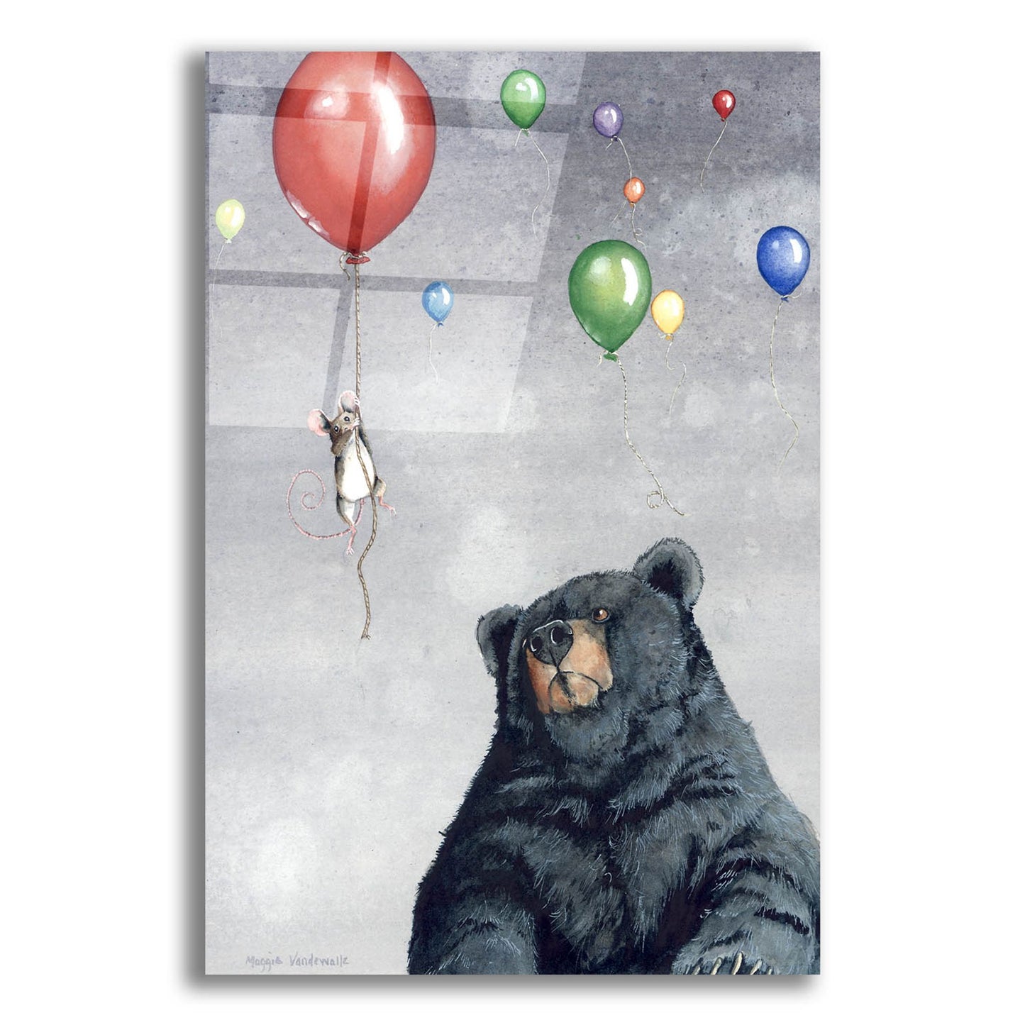 Epic Art 'Gadabout' by Maggie Vandewalle, Acrylic Glass Wall Art