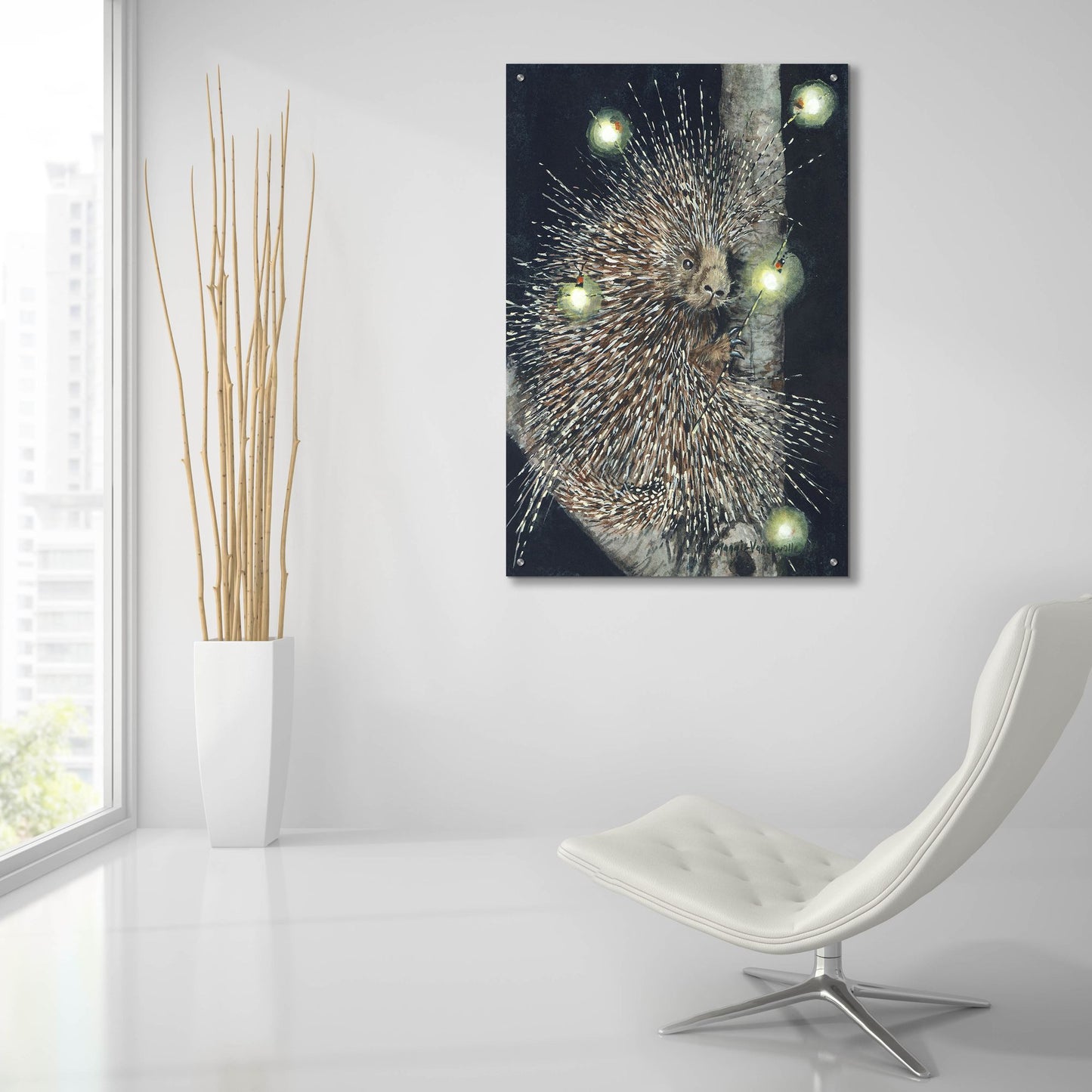 Epic Art 'Glow Sticks' by Maggie Vandewalle, Acrylic Glass Wall Art,24x36