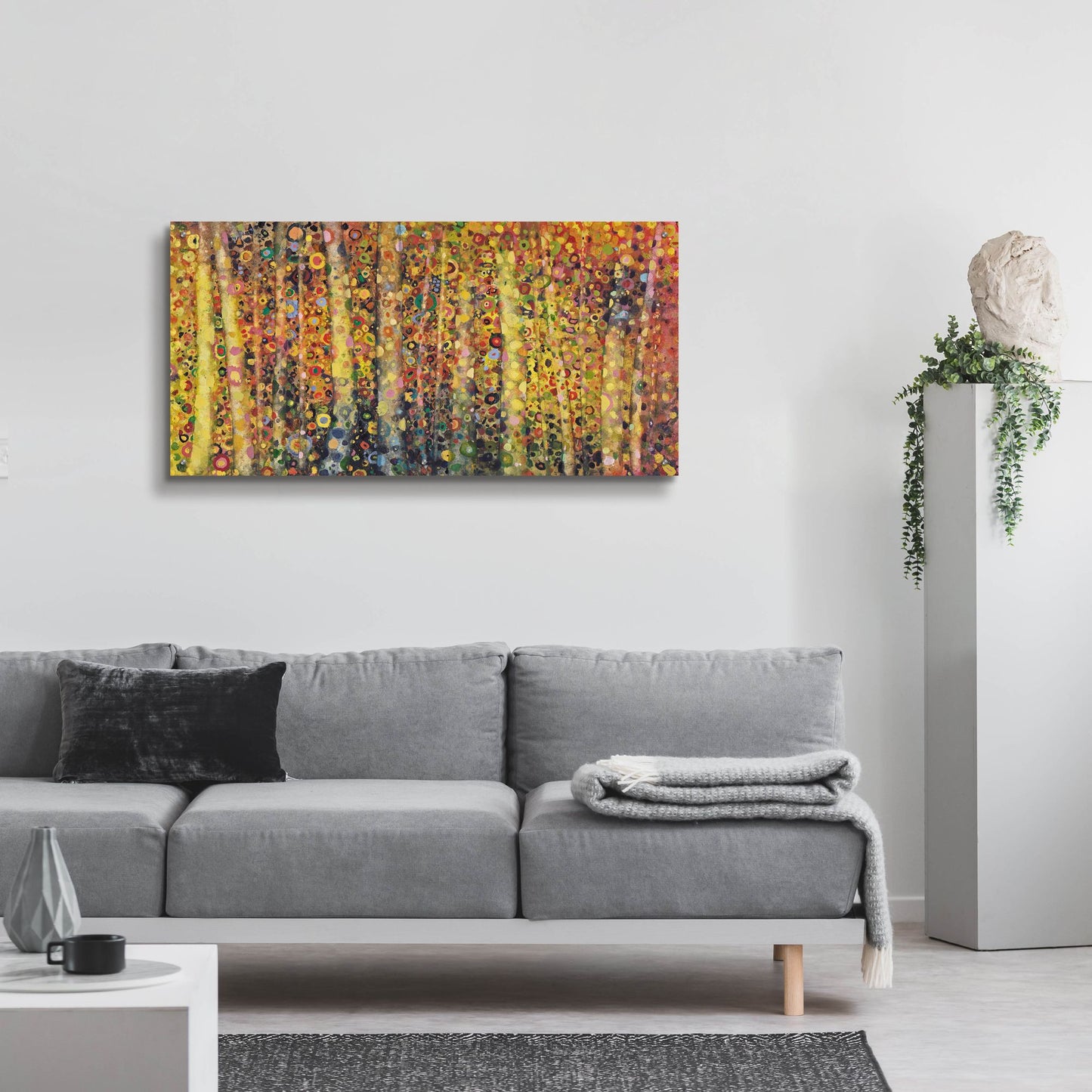 Epic Art 'Refracted' by Maggie Vandewalle, Acrylic Glass Wall Art,48x24