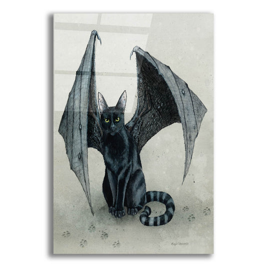 Epic Art 'The City Battycat' by Maggie Vandewalle, Acrylic Glass Wall Art