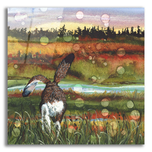 Epic Art 'Lolloping' by Maggie Vandewalle, Acrylic Glass Wall Art