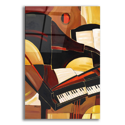 Epic Art 'Abstract Piano' by Paul Brent, Acrylic Glass Wall Art