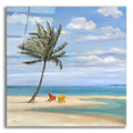 Epic Art 'Inlet Palm I' by Paul Brent, Acrylic Glass Wall Art