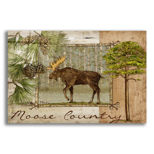 Epic Art 'Moose Country' by Paul Brent, Acrylic Glass Wall Art