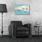 Epic Art 'Sandy Sandpipers II' by Paul Brent, Acrylic Glass Wall Art,24x16
