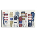 Epic Art 'Port Oars Horizontal' by Paul Brent, Acrylic Glass Wall Art