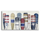 Epic Art 'Port Oars Horizontal' by Paul Brent, Acrylic Glass Wall Art