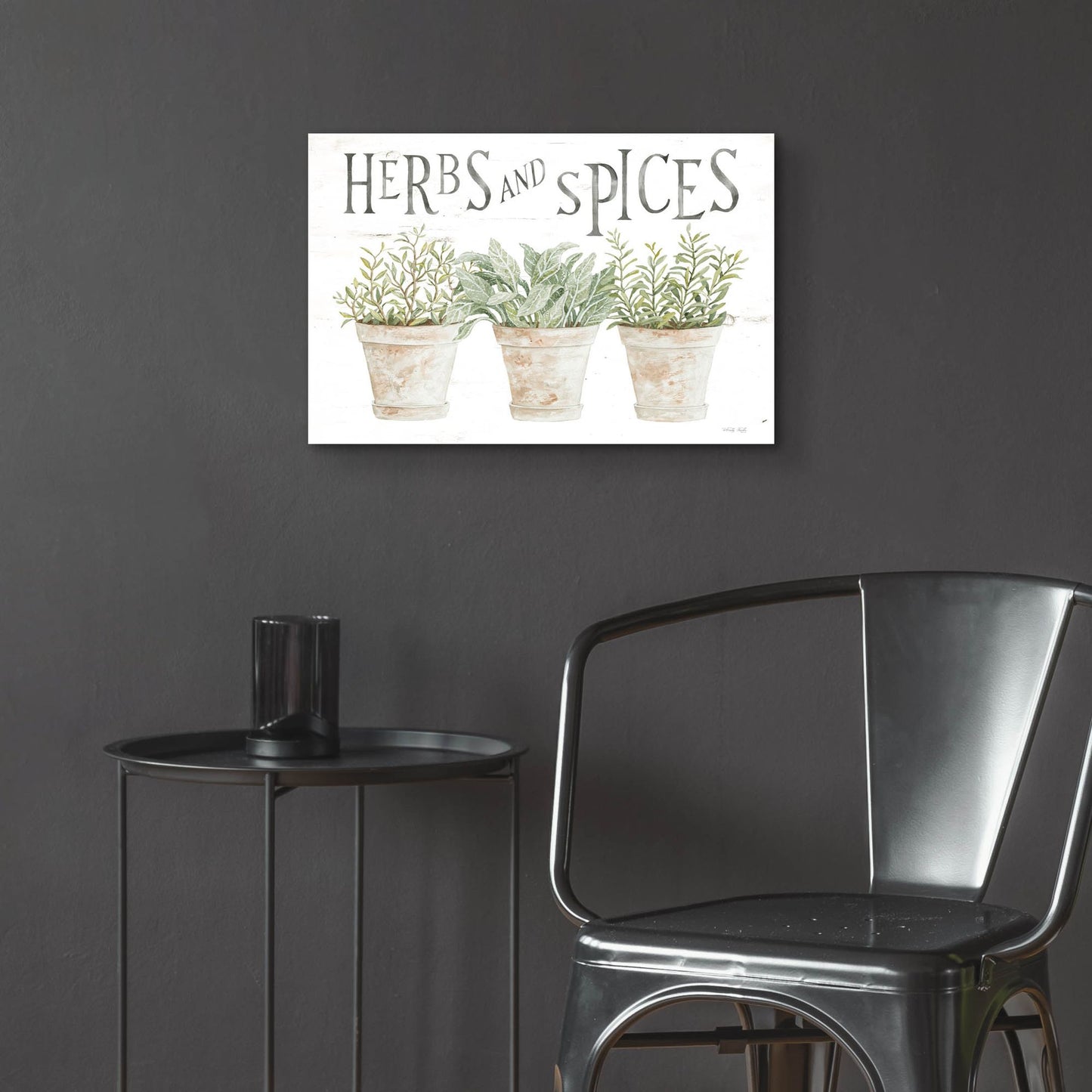 Epic Art 'Herbs and Spices' by Cindy Jacobs, Acrylic Glass Wall Art,24x16