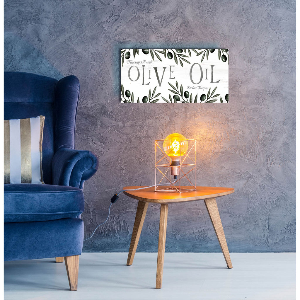 Epic Art 'Olive Oil' by Cindy Jacobs, Acrylic Glass Wall Art,24x12