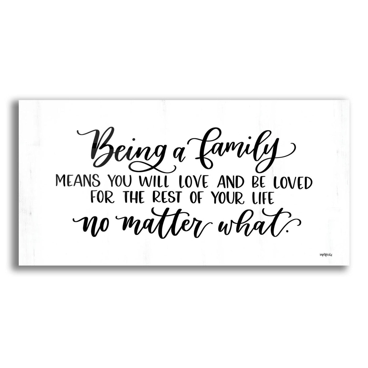 Epic Art 'No Matter What' by Imperfect Dust, Acrylic Glass Wall Art