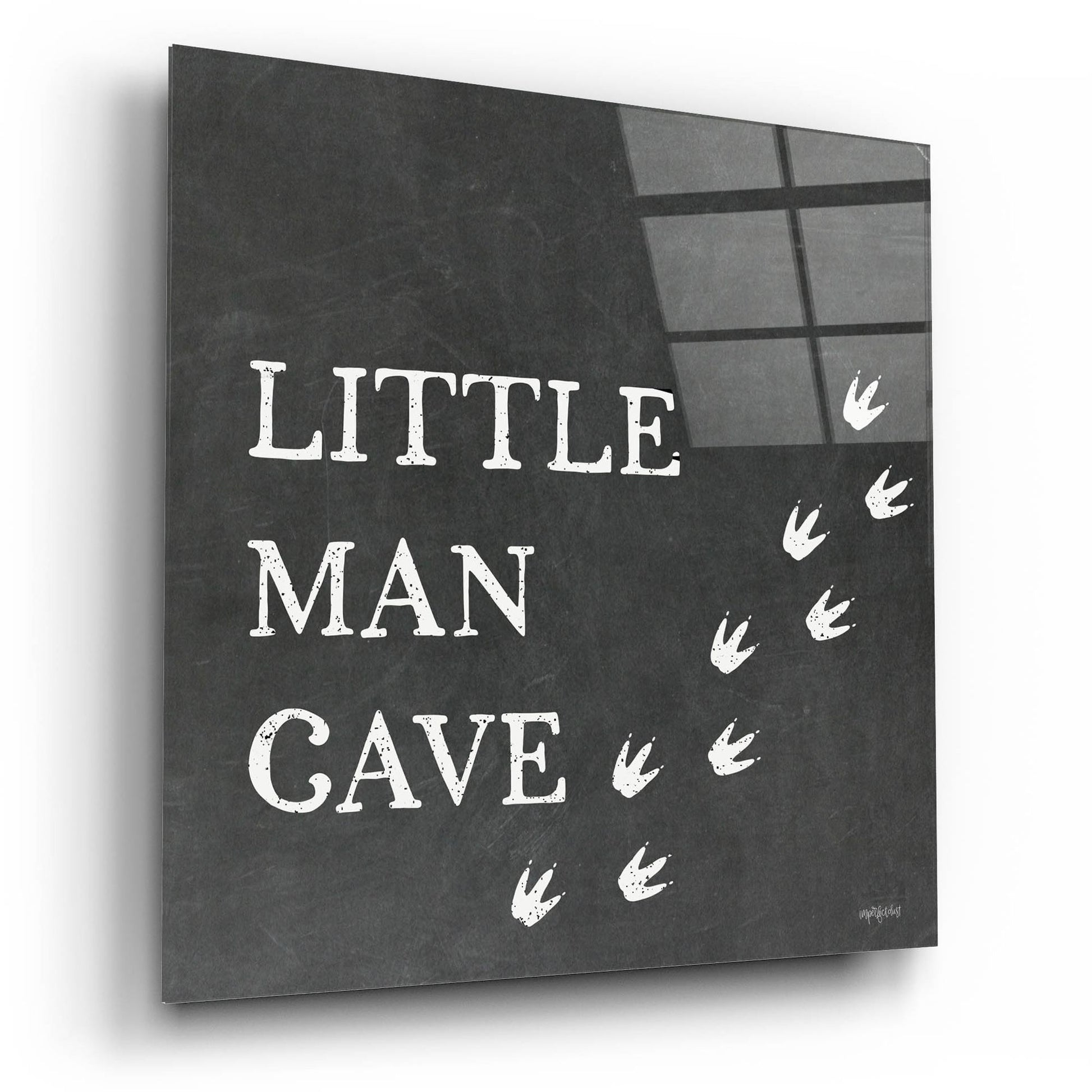 Epic Art 'Little Man Cave      ' by Imperfect Dust, Acrylic Glass Wall Art,12x12