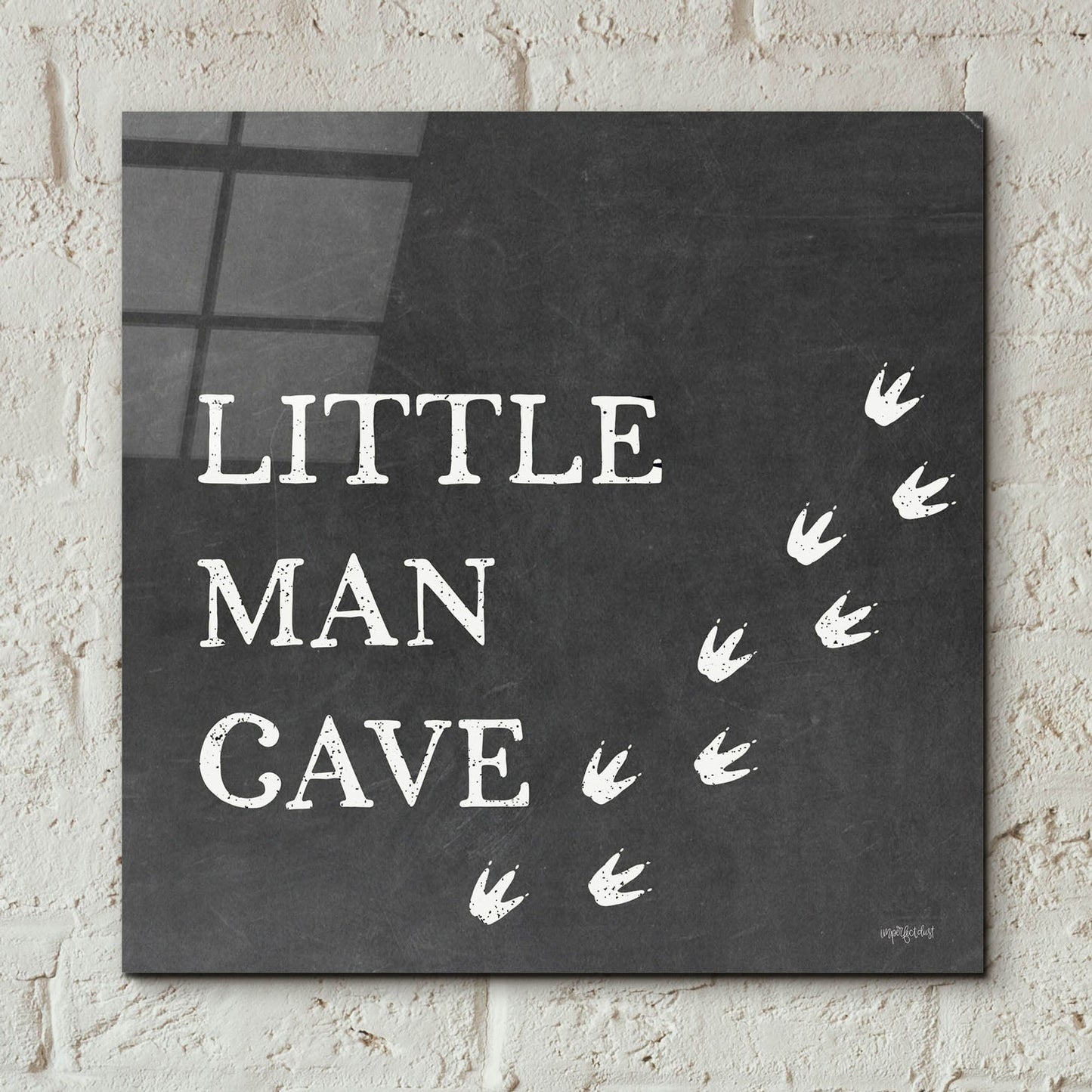 Epic Art 'Little Man Cave      ' by Imperfect Dust, Acrylic Glass Wall Art,12x12