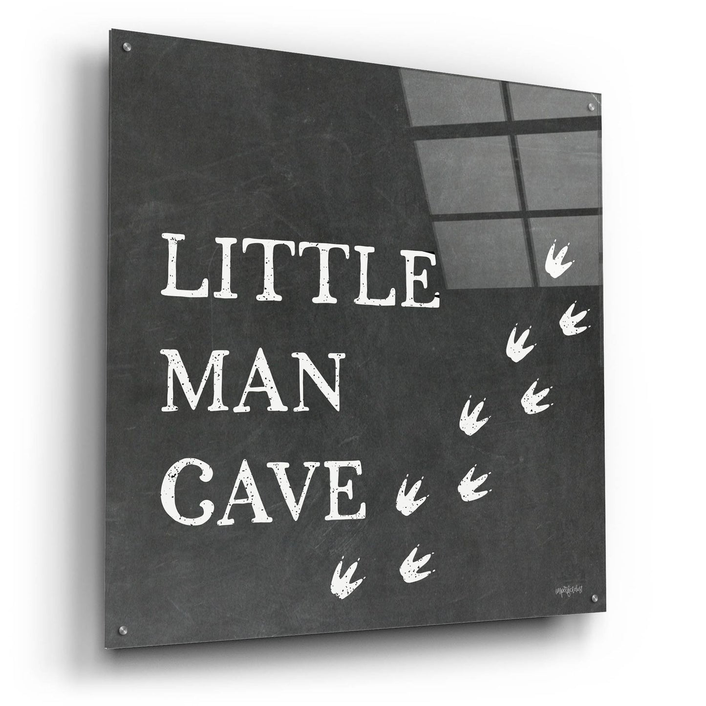 Epic Art 'Little Man Cave      ' by Imperfect Dust, Acrylic Glass Wall Art,36x36