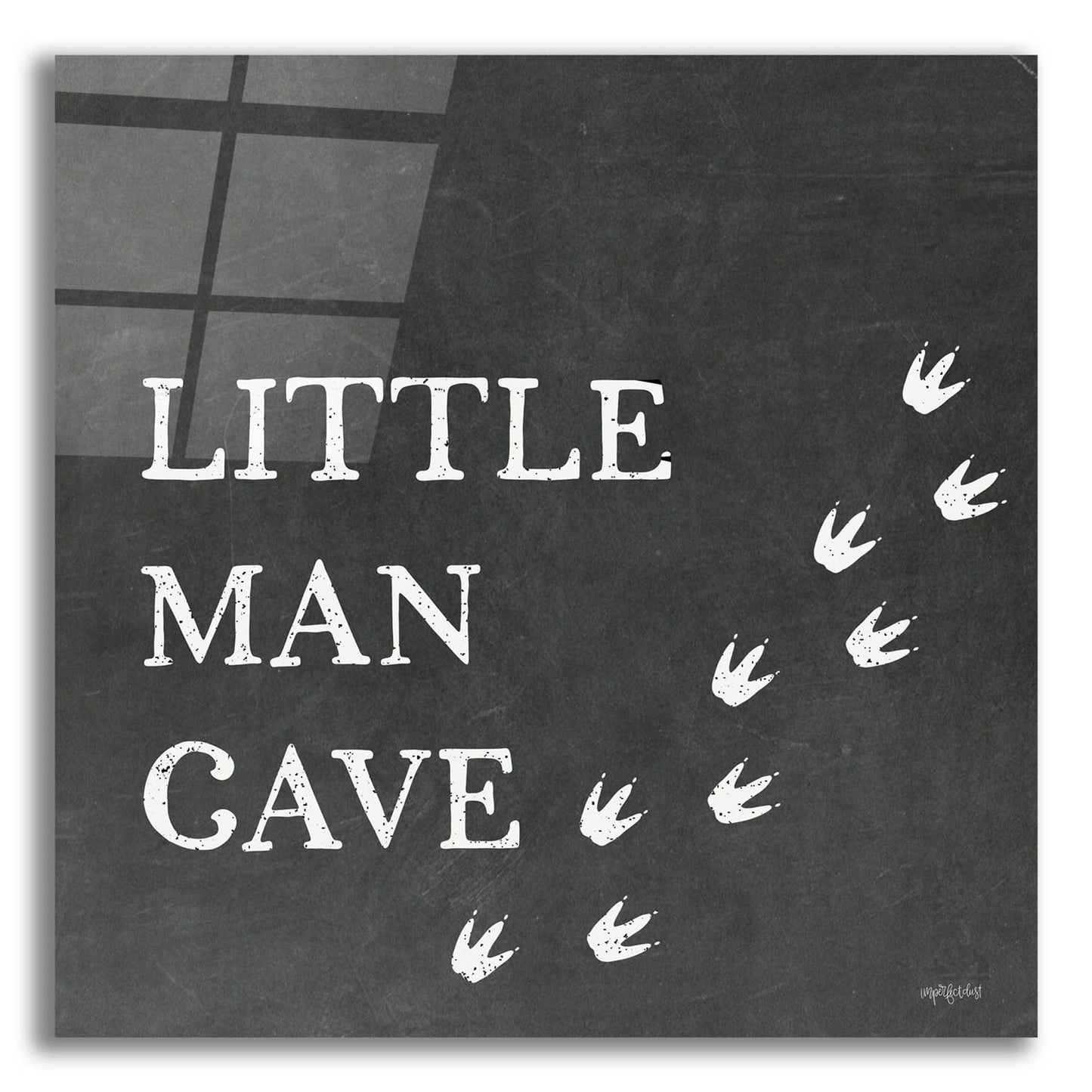 Epic Art 'Little Man Cave      ' by Imperfect Dust, Acrylic Glass Wall Art