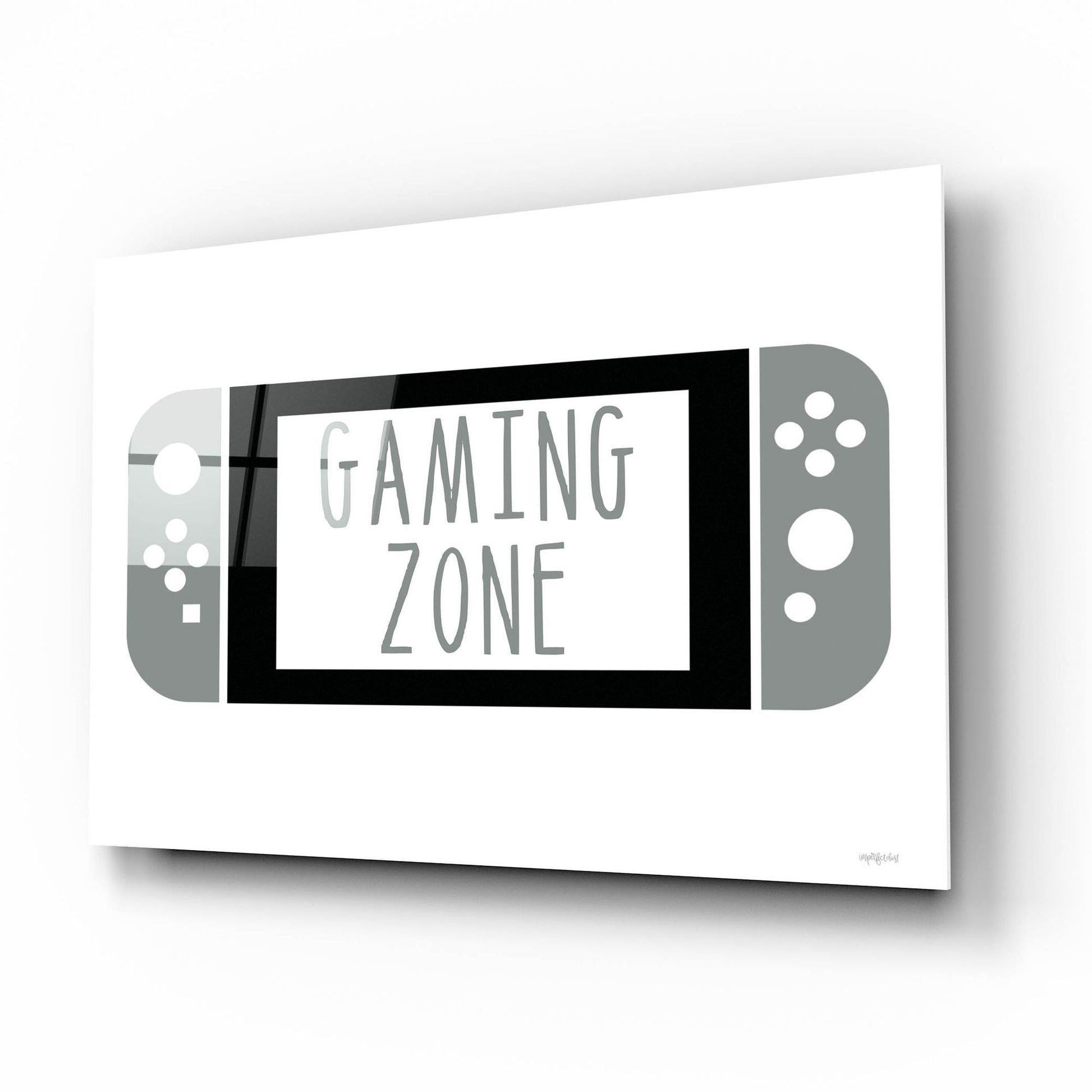 Epic Art 'Gaming Zone    ' by Imperfect Dust, Acrylic Glass Wall Art,16x12