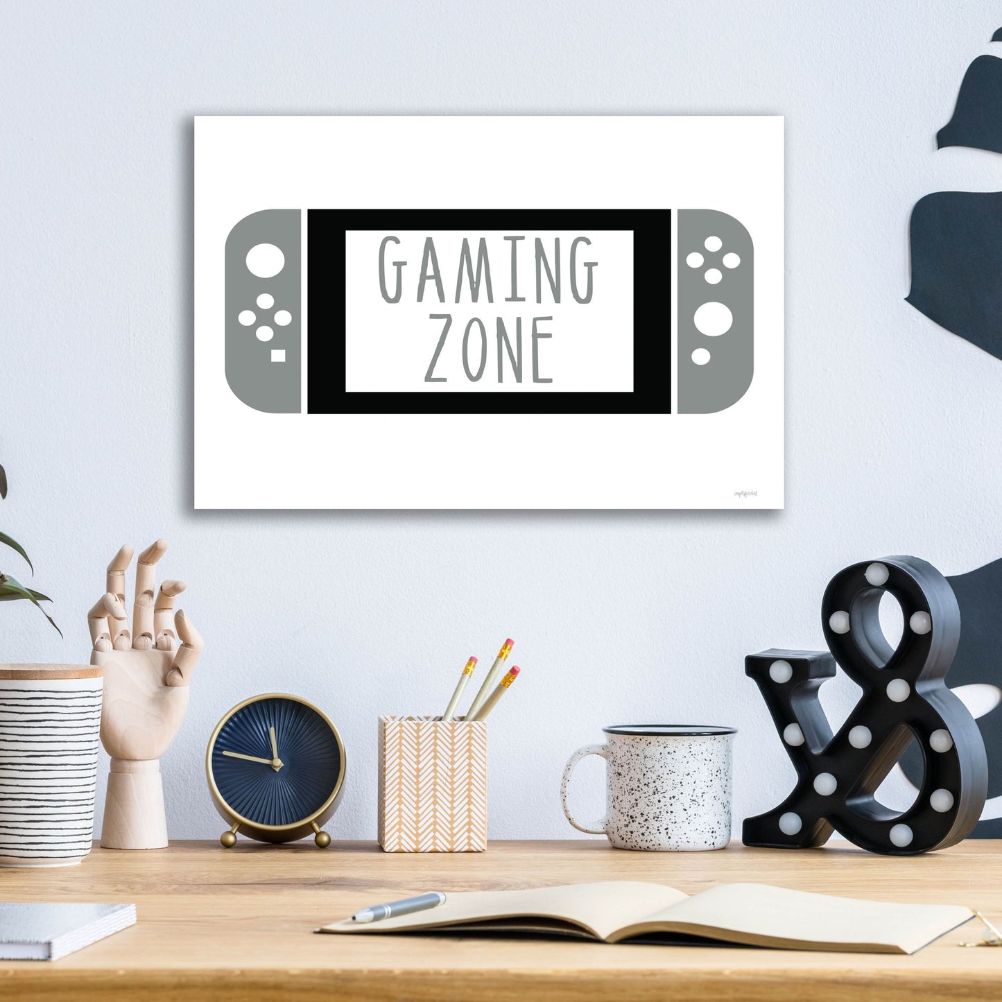 Epic Art 'Gaming Zone    ' by Imperfect Dust, Acrylic Glass Wall Art,16x12