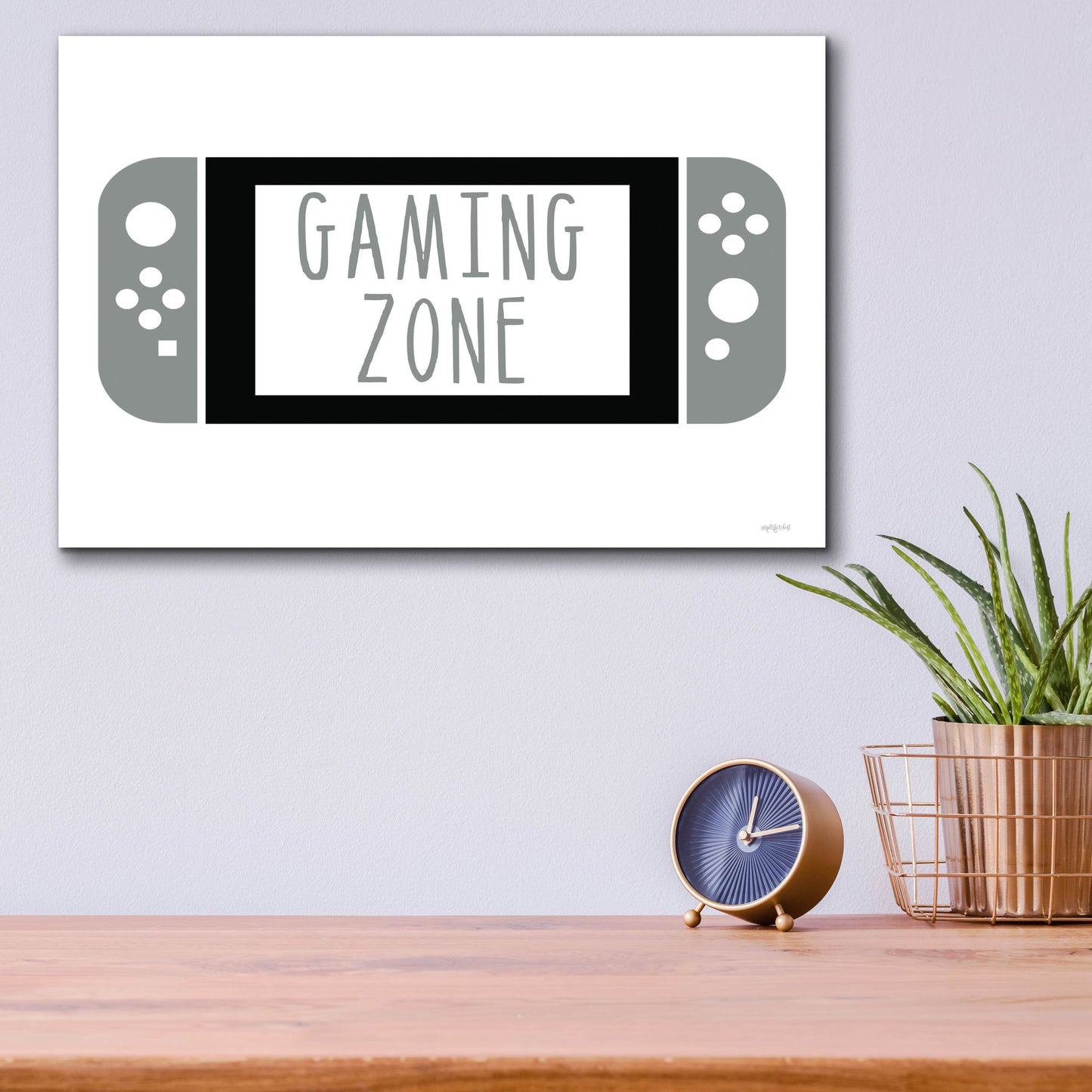 Epic Art 'Gaming Zone    ' by Imperfect Dust, Acrylic Glass Wall Art,16x12