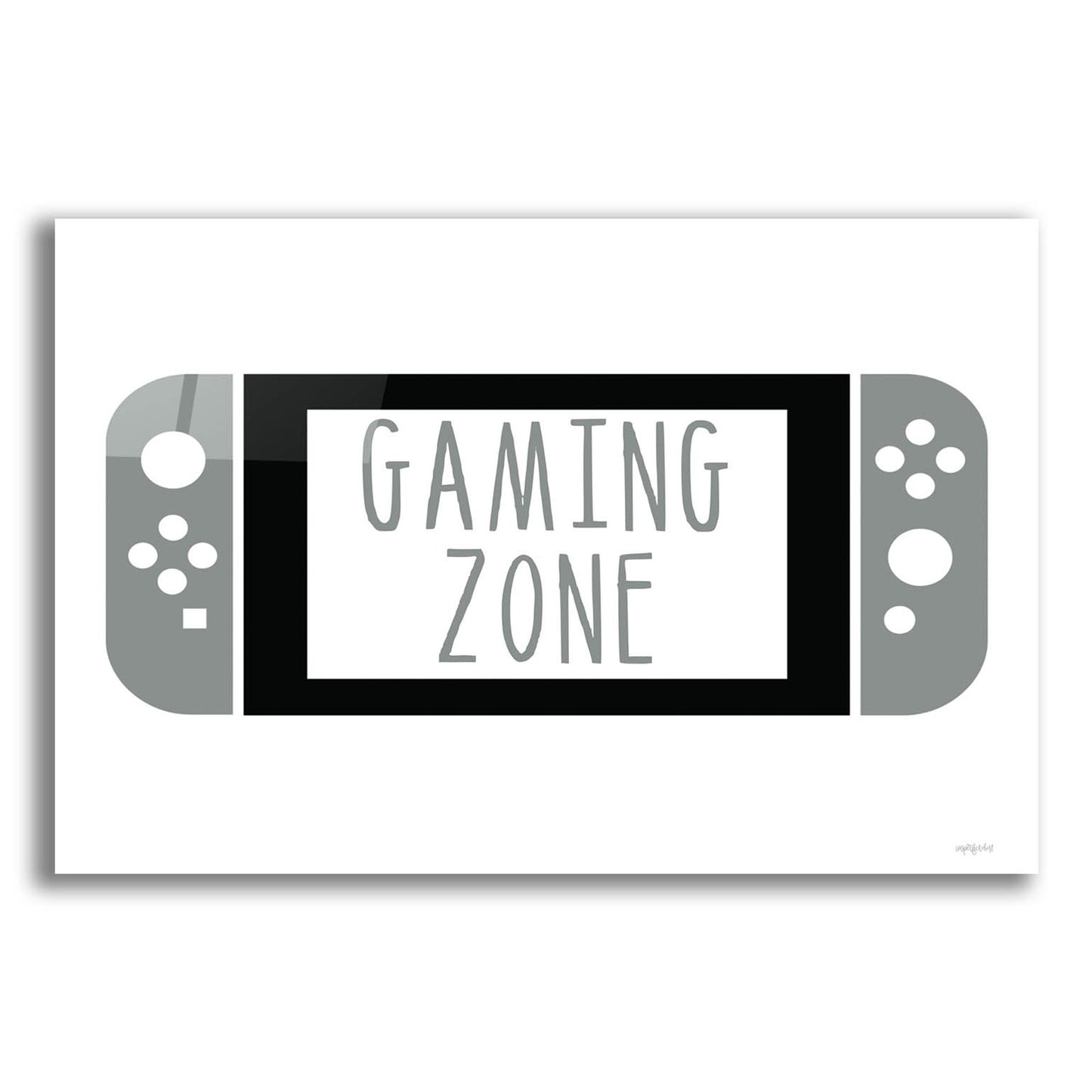 Epic Art 'Gaming Zone    ' by Imperfect Dust, Acrylic Glass Wall Art,24x16