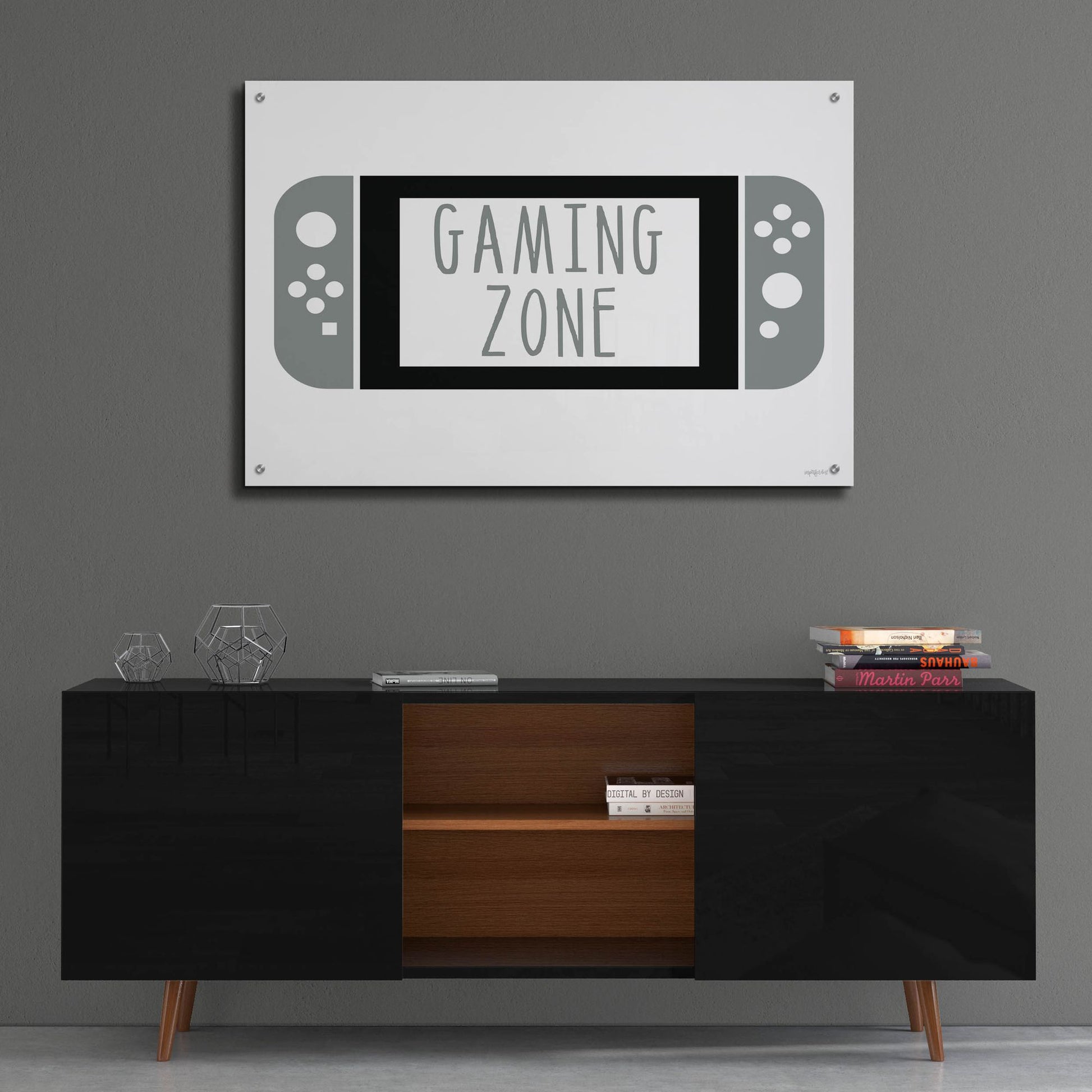 Epic Art 'Gaming Zone    ' by Imperfect Dust, Acrylic Glass Wall Art,36x24