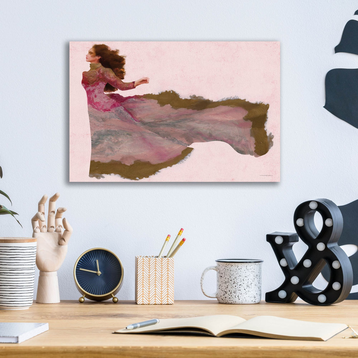 Epic Art 'She Who Shines' by Kamdon Kreations, Acrylic Glass Wall Art,16x12