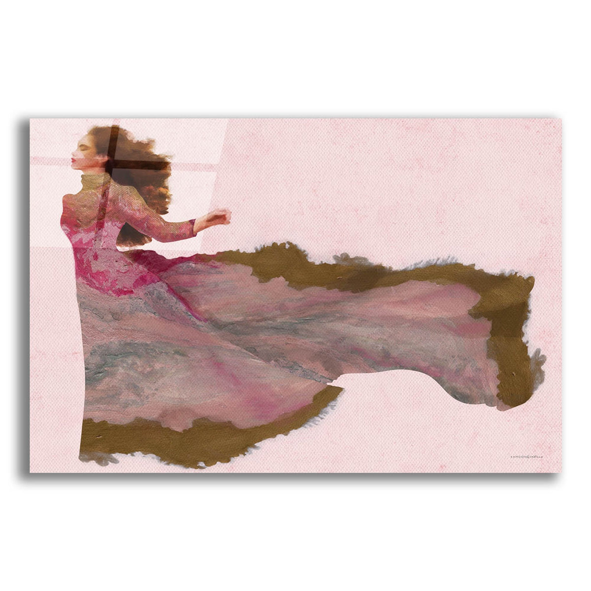 Epic Art 'She Who Shines' by Kamdon Kreations, Acrylic Glass Wall Art