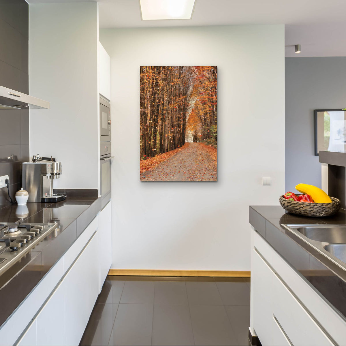 Epic Art 'Golden Boughs I  ' by Lori Deiter, Acrylic Glass Wall Art,24x36