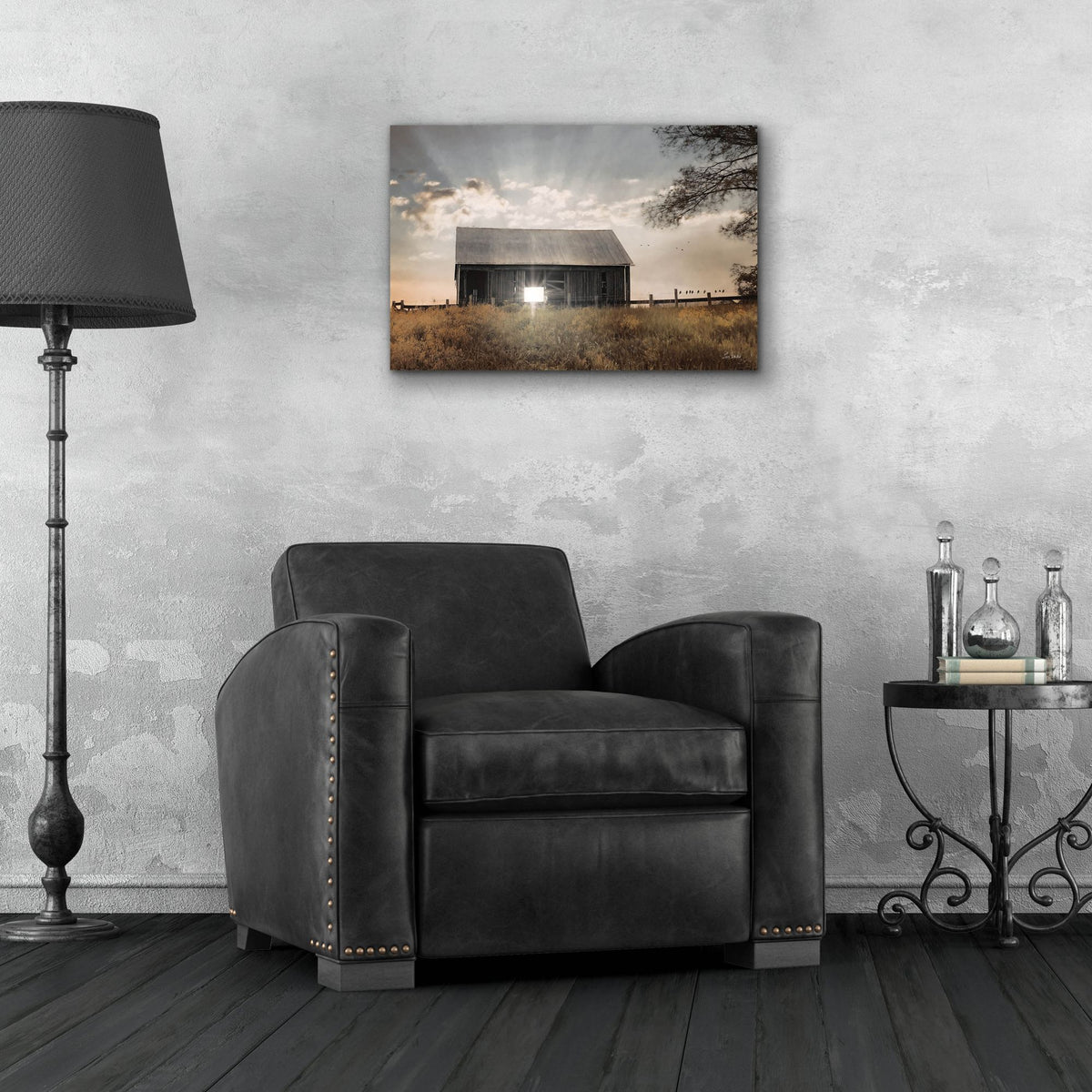 Epic Art 'Skyline Drive Sunrise' by Lori Deiter, Acrylic Glass Wall Art,24x16