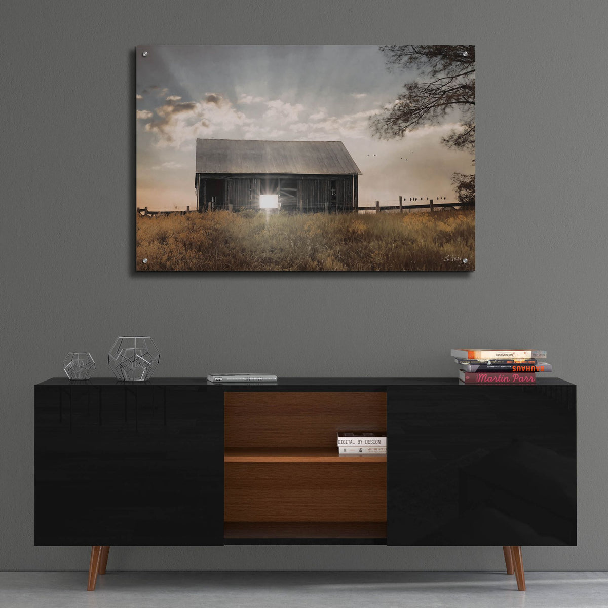 Epic Art 'Skyline Drive Sunrise' by Lori Deiter, Acrylic Glass Wall Art,36x24