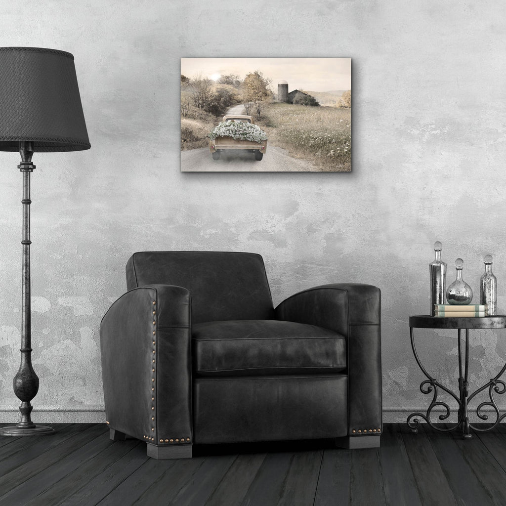 Epic Art 'Late Summer Delivery' by Lori Deiter, Acrylic Glass Wall Art,24x16
