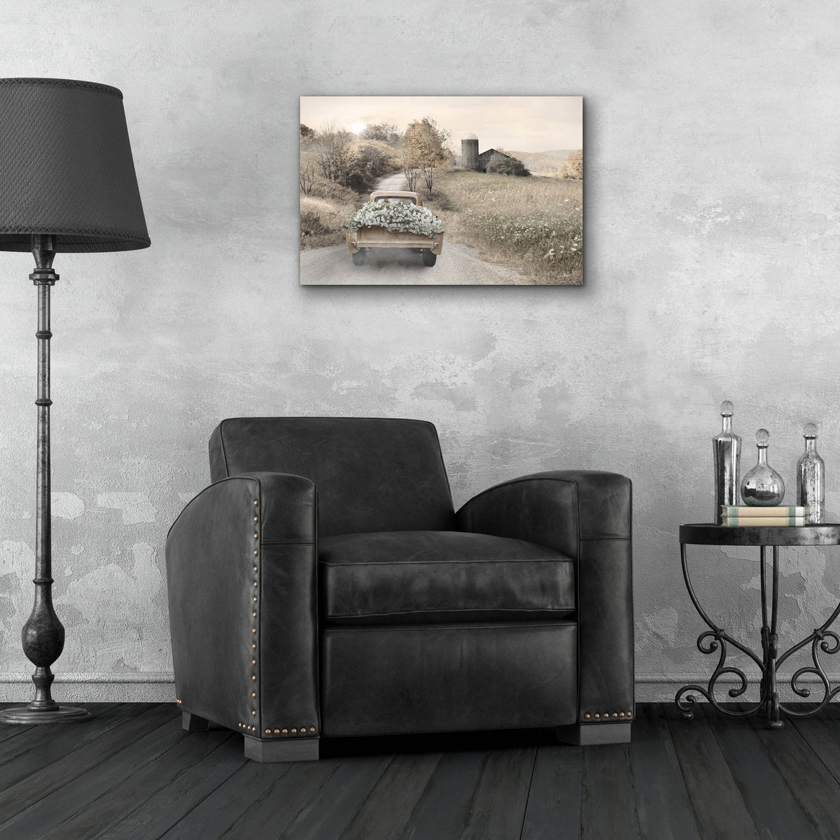 Epic Art 'Late Summer Delivery' by Lori Deiter, Acrylic Glass Wall Art,24x16