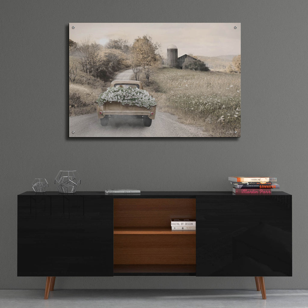 Epic Art 'Late Summer Delivery' by Lori Deiter, Acrylic Glass Wall Art,36x24
